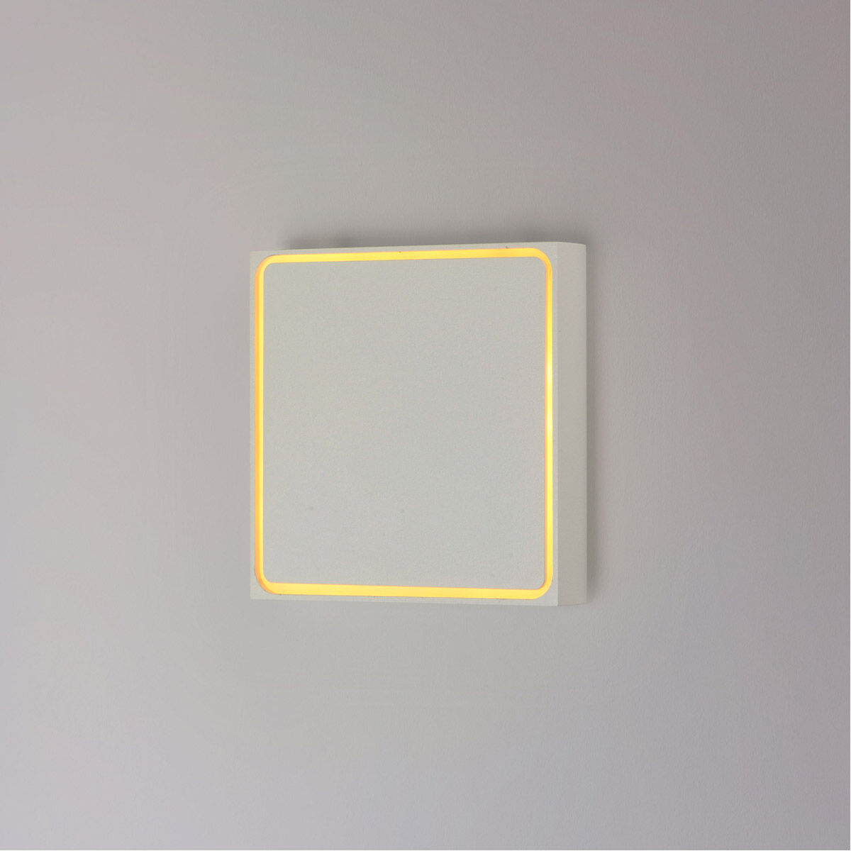 Alumilux Outline LED 4.5 inch White Outdoor Wall Sconce