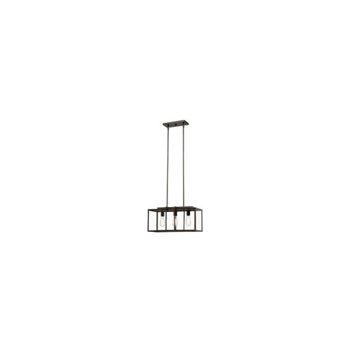Eastwood II 4 Light 12 inch Rubbed Oil Bronze Pendant Ceiling Light