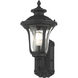 Oxford 1 Light 16 inch Textured Black Outdoor Wall Lantern