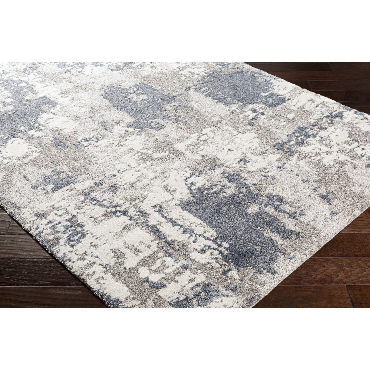 Venice 67 X 47 inch Denim Rug in 4 X 6, Rectangle