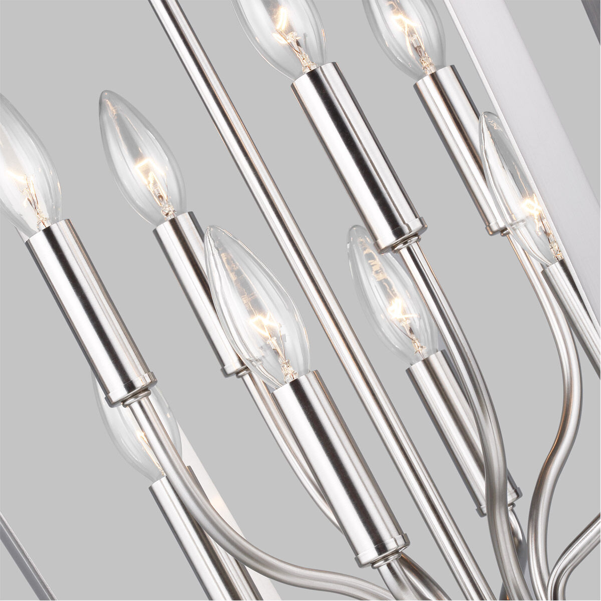 Romee 8 Light 18 inch Brushed Nickel Foyer Pendant Ceiling Light, Large