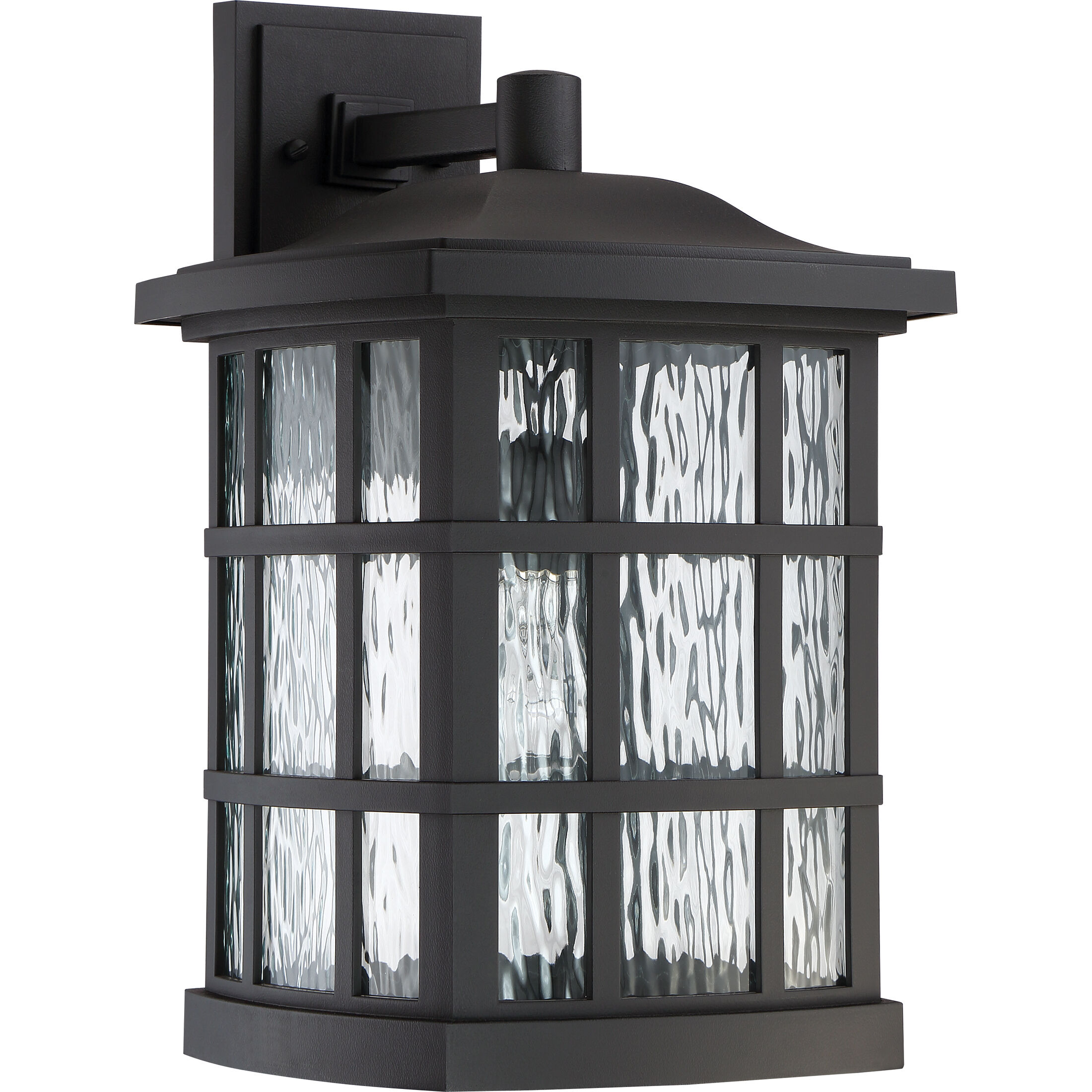 Stonington 1 Light 17 inch Mystic Black Outdoor Wall Lantern