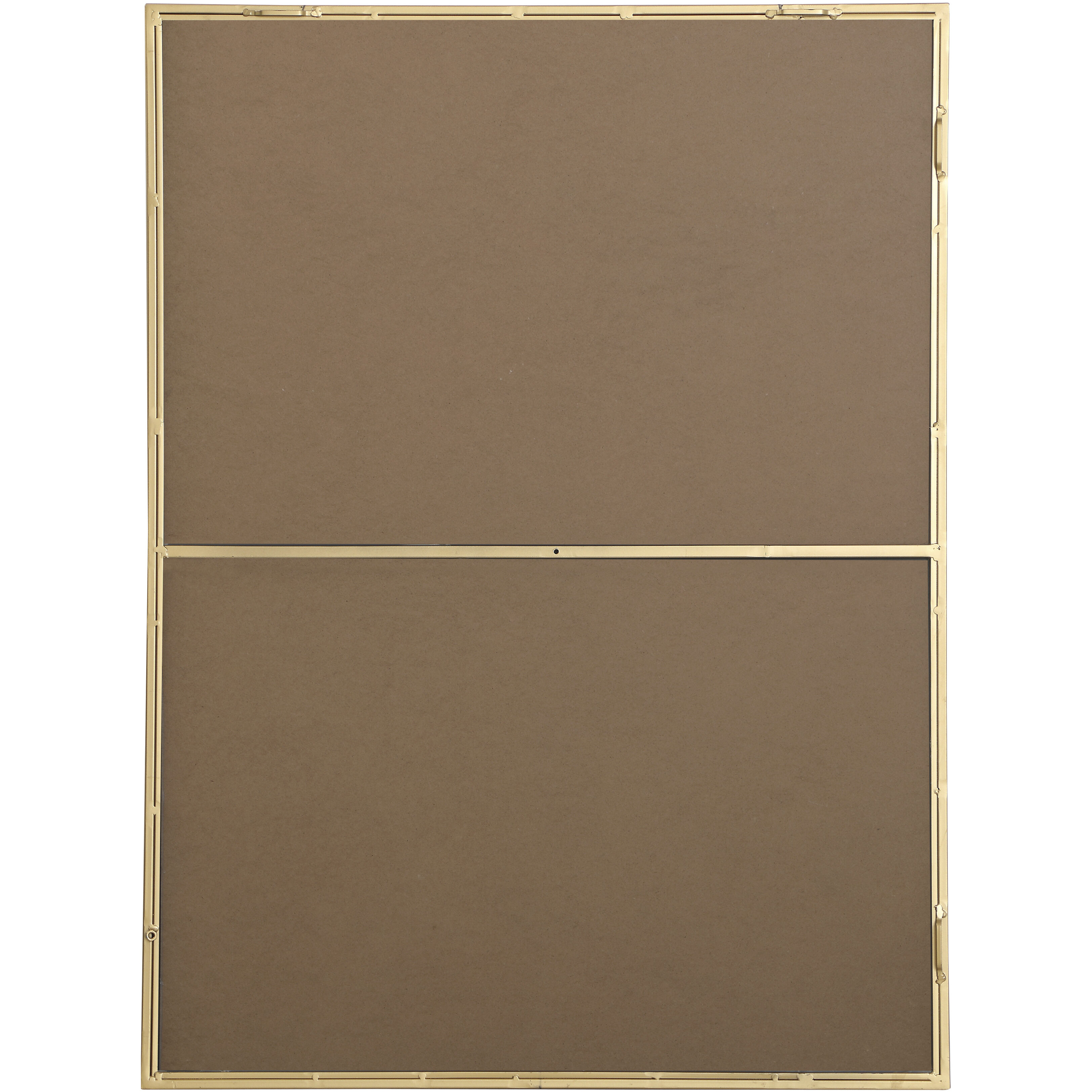 Monet 40 X 30 inch Brass Wall Mirror