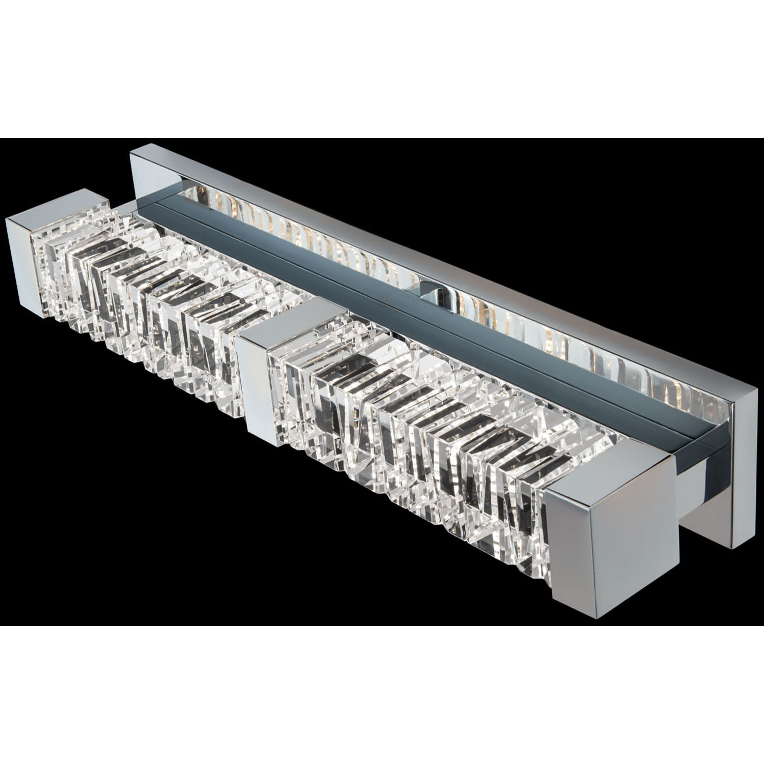 Guild LED 26 inch Chrome Bath Vanity & Wall Light in Polished Chrome, Beyond