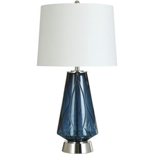 Desert 33 inch 150.00 watt Desert Grey Blue/White Table Lamp Portable Light