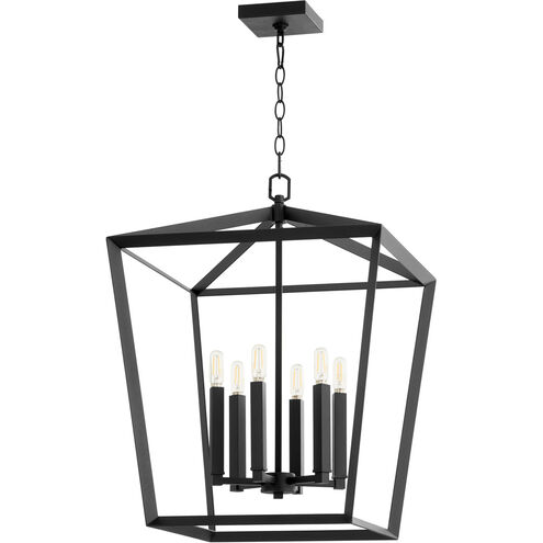 Hyperion 4 Light 19 inch Noir Chandelier Ceiling Light