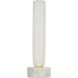 Kelly by Kelly Wearstler Volver 14.9 inch 11.00 watt White Marble Table Lamp Portable Light