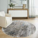 Hadim Black/Grey Rug in 8 Round