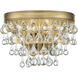 Calypso Bath Wall Light in Vibrant Gold