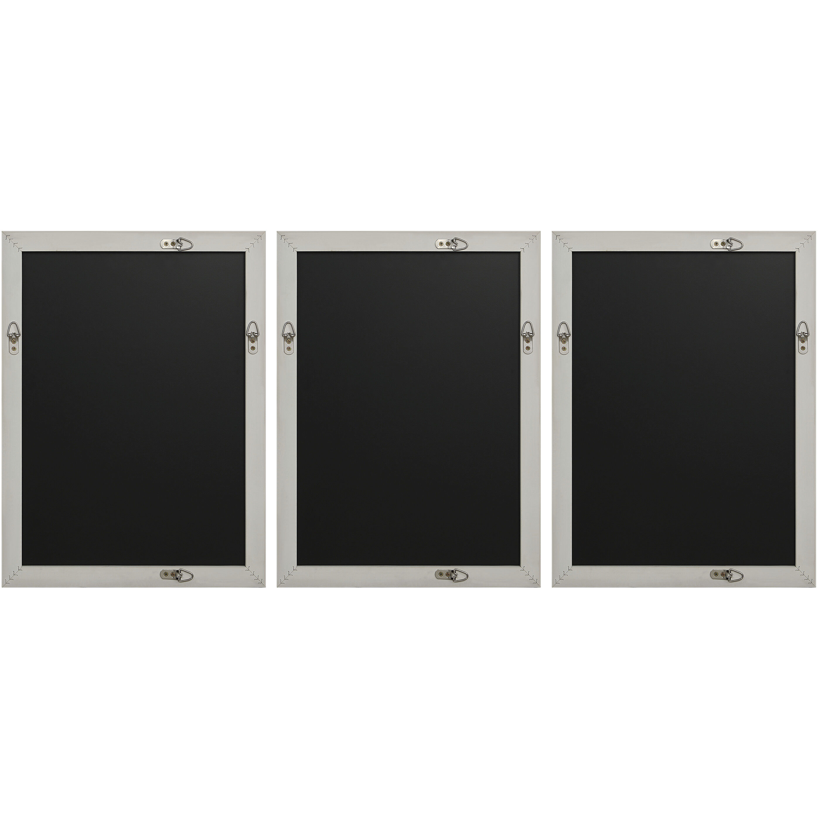 Marsh Matte White Wall Decor, Set of 3