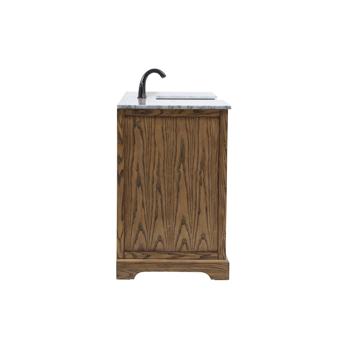 Franklin 60 X 22 X 35 inch Driftwood Bathroom Vanity Cabinet
