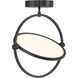 Studio 23 LED 16.5 inch Coal Semi Flush Ceiling Light