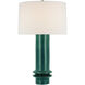 Paloma Contreras Montaigne 29.5 inch 15.00 watt Emerald Crackle Table Lamp Portable Light, Medium