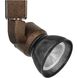 Signature 1 Light Rust Track Head Ceiling Light
