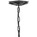 Vida LED 22 inch Brushed Graphite Chandelier Ceiling Light, Orb