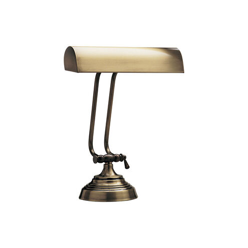 Piano/Desk 11 inch 40 watt Antique Brass Piano/Desk Lamp Portable Light in 10.5, Round