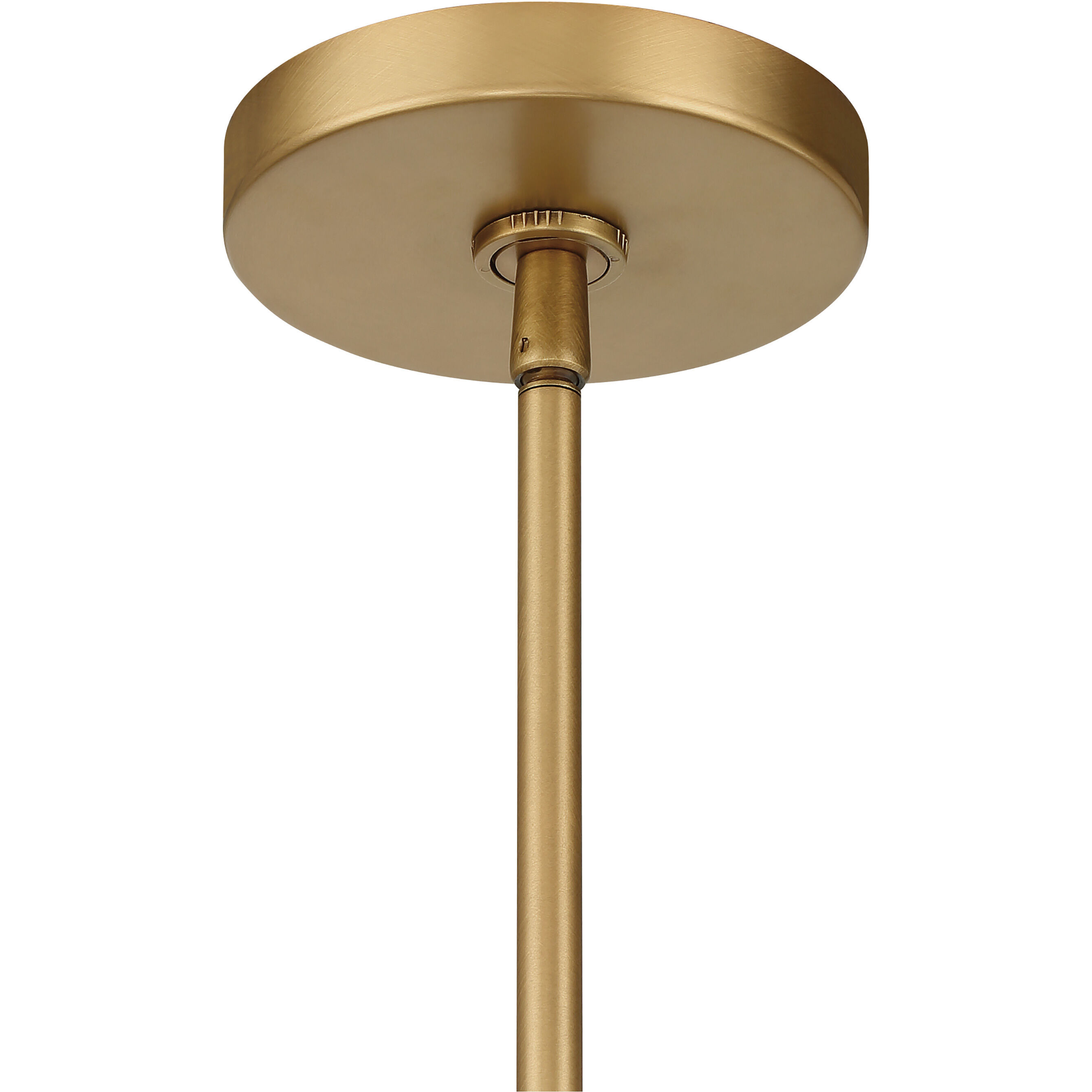 Orion 4 Light 53 inch Legacy Brass Chandelier Ceiling Light