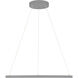 Anello LED 16 inch Gray Pendant Ceiling Light