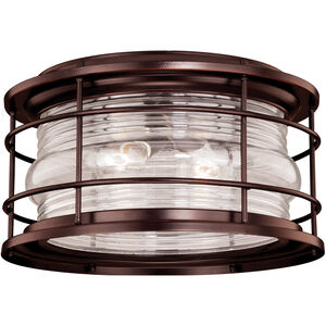 Hyannis 2 Light 13 inch Burnished Bronze Outdoor Ceiling 