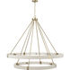 Delaney 20 Light 48 inch Matte Brass Chandelier Ceiling Light