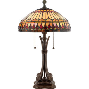 West End 26.5 inch 75.00 watt Brushed Bullion Table Lamp Portable Light, Naturals