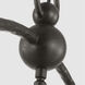 Chapman & Myers Lorford 4 Light 25 inch Aged Iron Bell Lantern Ceiling Light in Clear Glass, Large