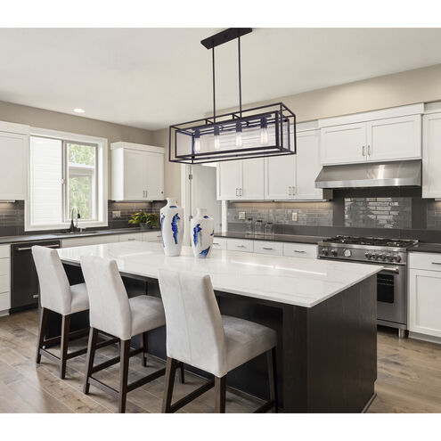 Isola 4 Light 32.25 inch Oil Rubbed Bronze Chandelier Ceiling Light