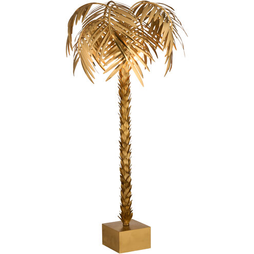 Laguna Palm 69 inch 40.00 watt Gold Floor Lamp Portable Light