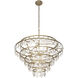 Fleur 10 Light 36 inch French Gold Chandelier Ceiling Light, Smithsonian Collaboration
