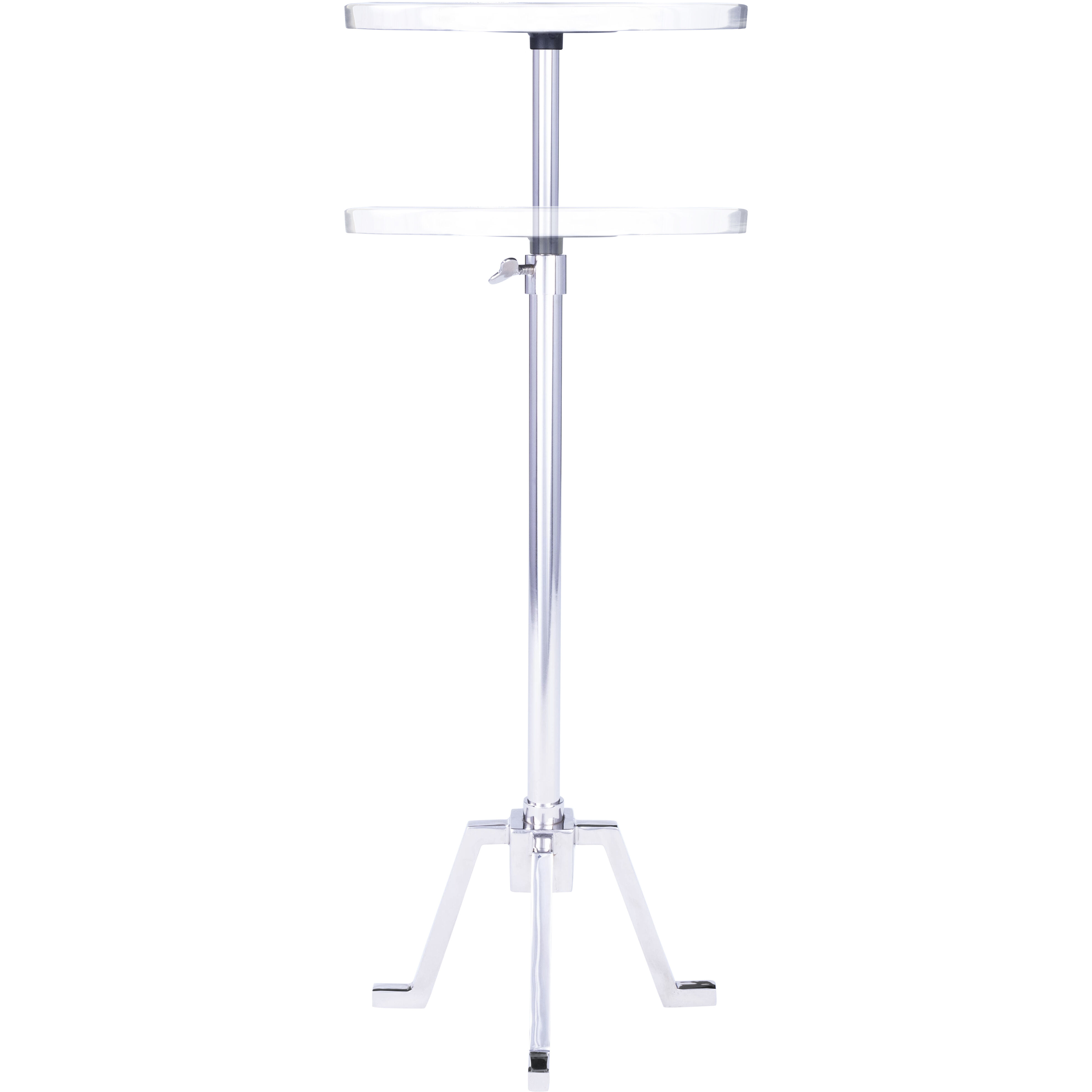 Sash Metal & Marble End or Side Table