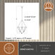 Burnett 3 Light 15.75 inch Muted Brass Pendant Ceiling Light