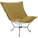 Alicante Gold Patio Scroll Puff Chair