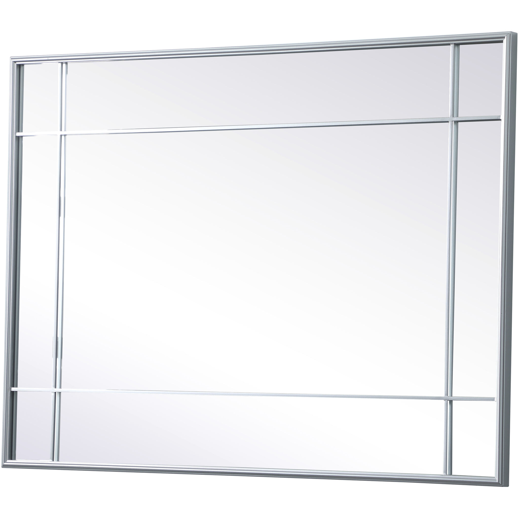 Viola 40 X 30 inch Silver Mirror