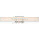 Grill LED 4 inch Polished Nickel ADA Wall Sconce Wall Light