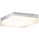 Matrix LED 9 inch Titanium Flush Mount Ceiling Light in 3000K, 9in.