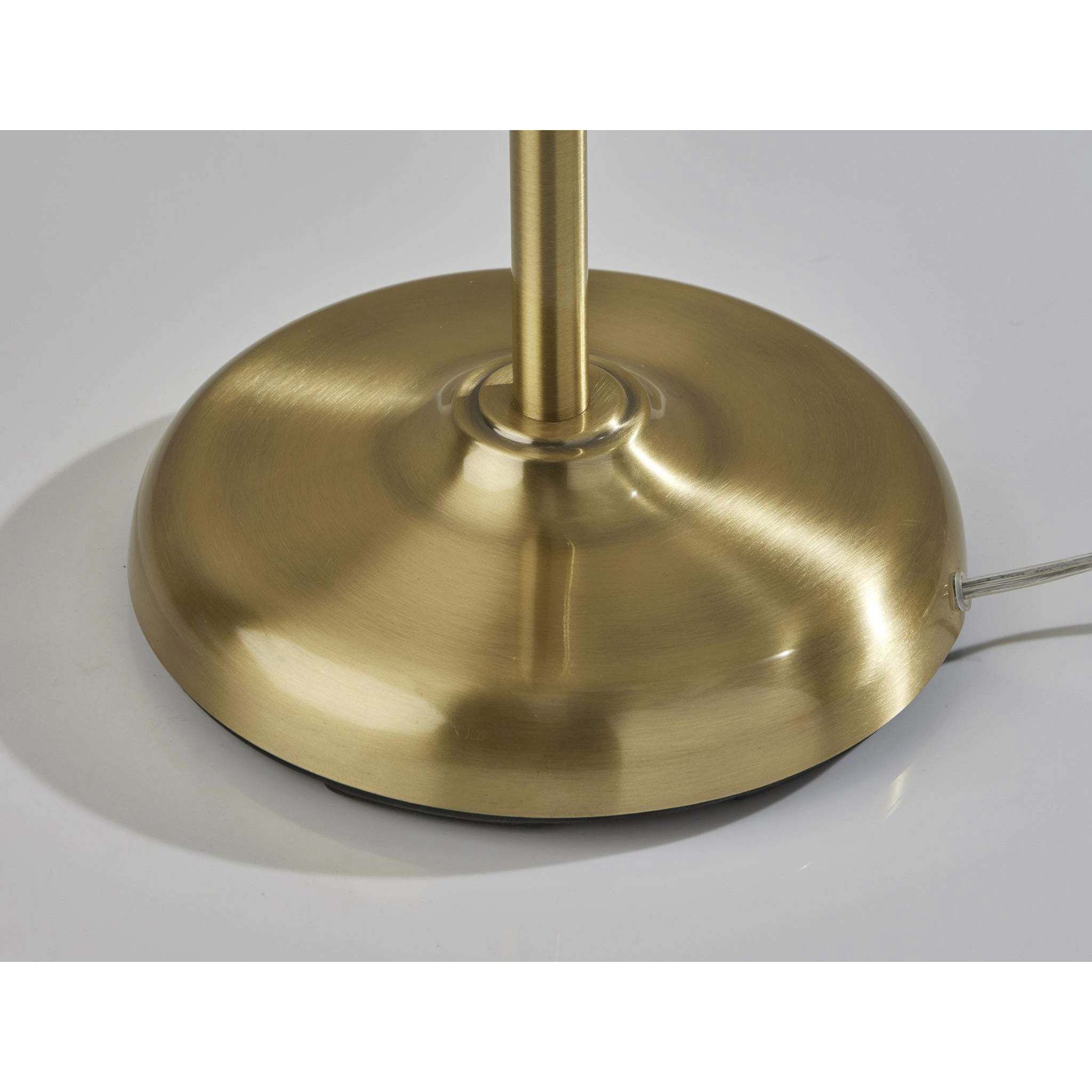 Rodeo 60.25 inch 150.00 watt Antique Brass Floor Lamp Portable Light