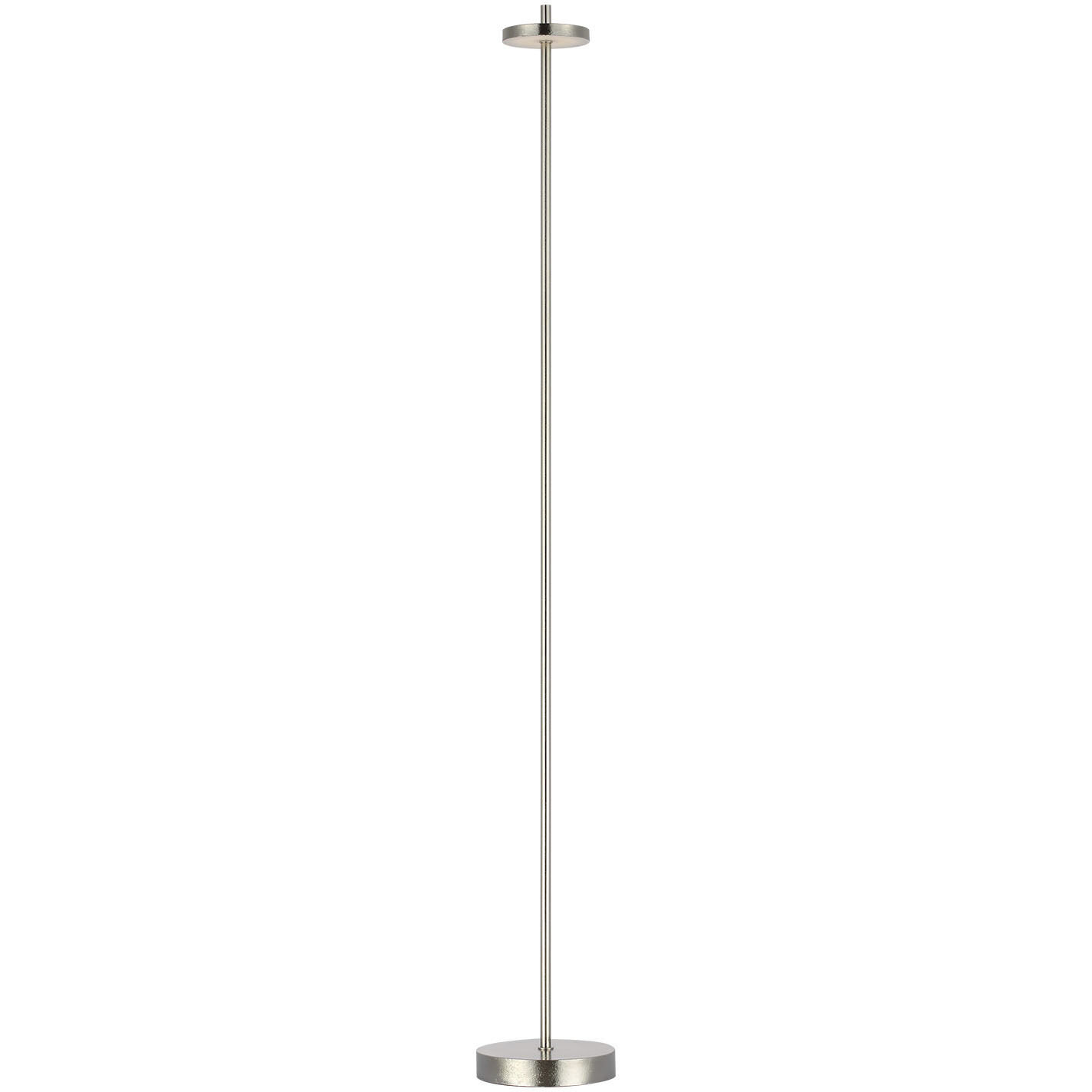 Kelly Wearstler Sene 50 inch 1.5 watt Museum Nickel Rechargeable Floor Lamp Portable Light