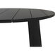 Delta 47 X 47 inch Black Outdoor Dining Table, Round