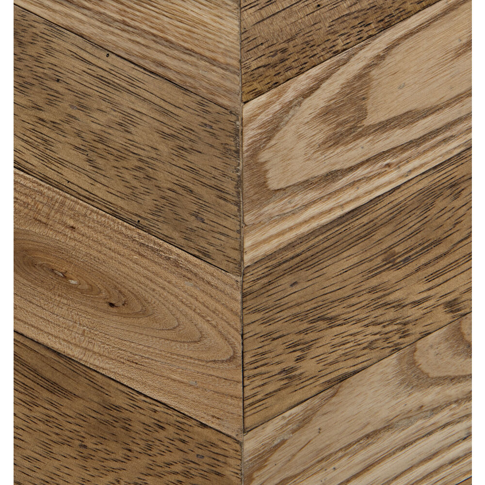 Herringbone 76.5 X 20 inch Matte Black Sideboard