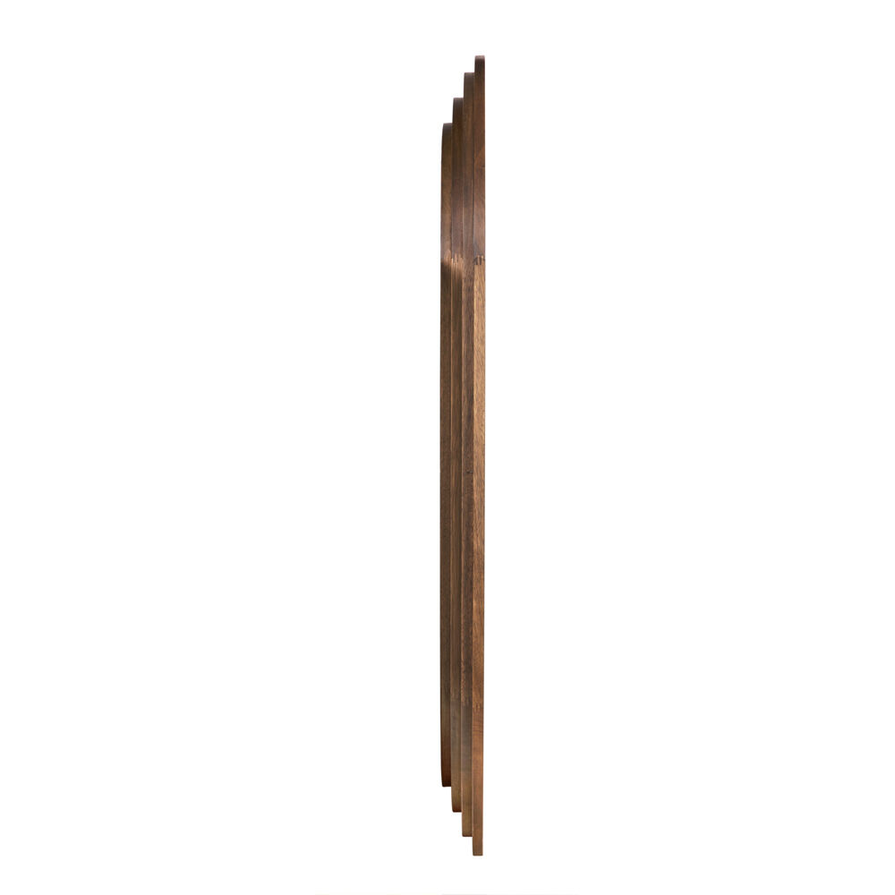 New Fuss 64.5 X 32 inch Dark Walnut Mirror