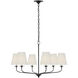 Amber Lewis Knox LED 32 inch Bronze Chandelier Ceiling Light