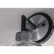 Vessel 3 Light Black and Brushed Aluminum Wall Sconce Wall Light