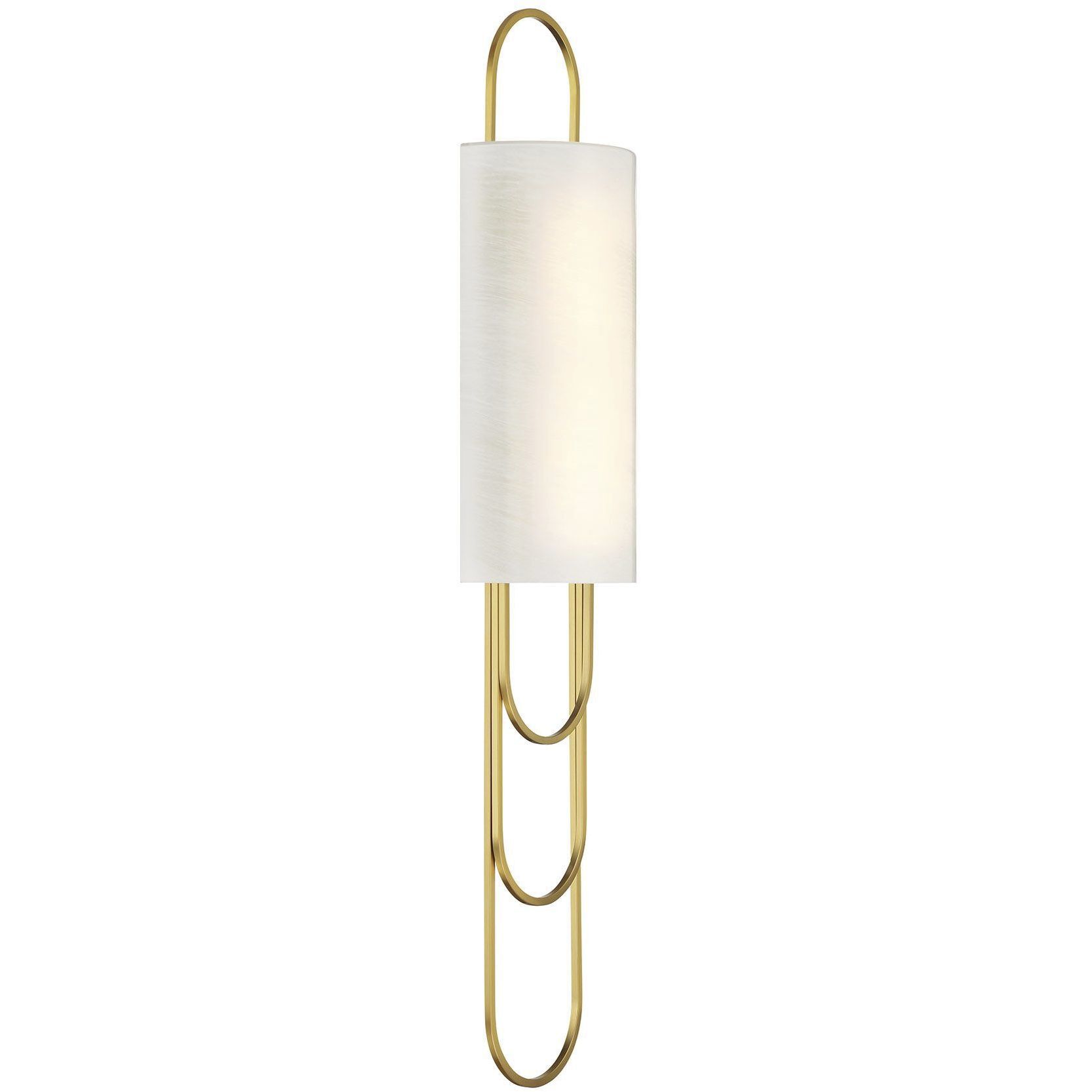 Tartine Wall Sconce Wall Light in Warm Brass