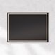 Track 60 X 42 inch Black LED Lighted Mirror, Vanita by Oxygen