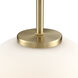 Laphia 1 Light 8 inch Modern Gold Indoor Pendant Ceiling Light