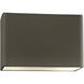 Ambiance 2 Light 16.5 inch Pewter Green ADA Wall Sconce Wall Light in Incandescent