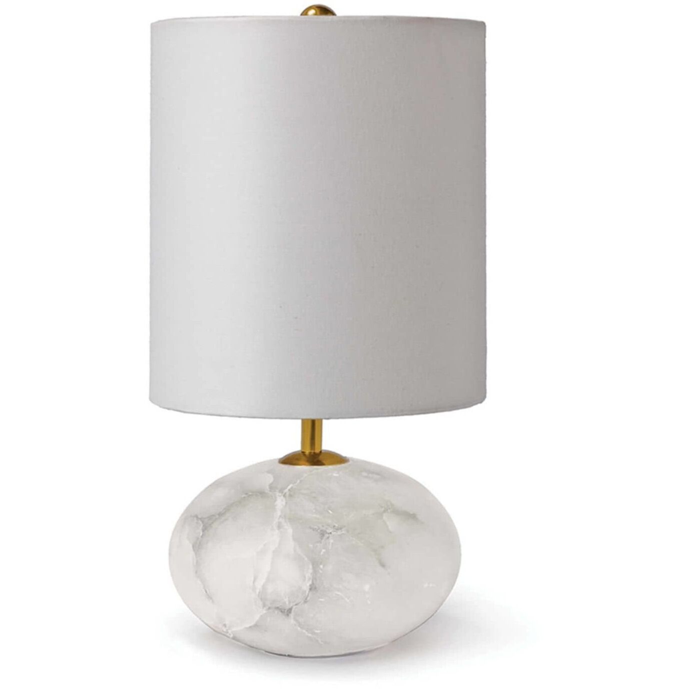 Orb 16 inch 60.00 watt Natural Stone Mini Lamp Portable Light
