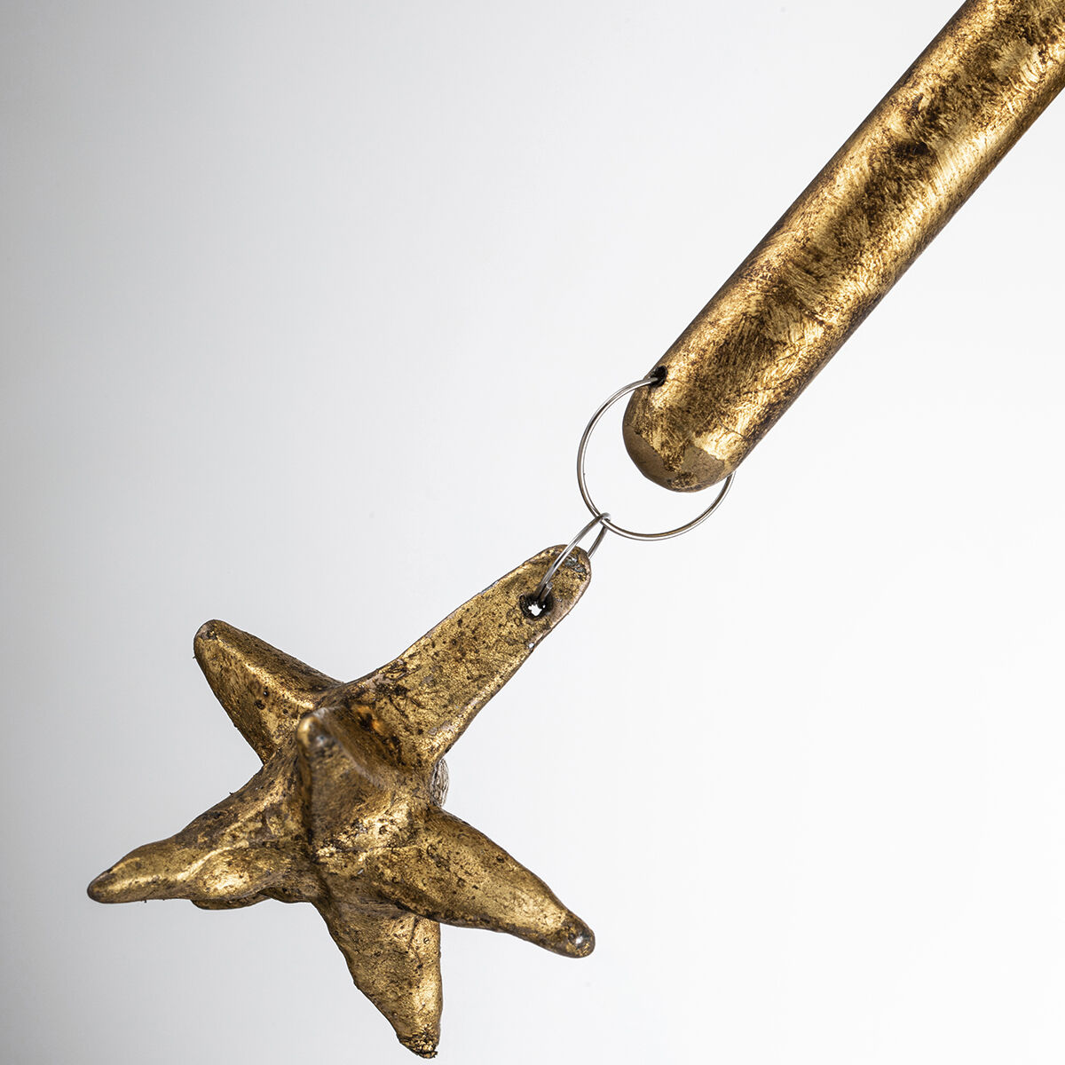 Star 1 Light 8.75 inch Gold Leaf ADA Sconce Wall Light