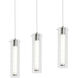 Bari 3 Light 36 inch Satin Nickel Linear Pendant Ceiling Light