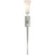 Sweeping Taper 1 Light 4.25 inch Vintage Platinum Sconce Wall Light